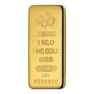 1 kilo PAMP gold bar
