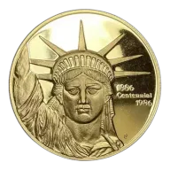 1 oz Gold Round - Engelhard (Liberty Trade)