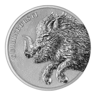 Germania: Beasts - Gullinbursti 1 oz Silver 2025