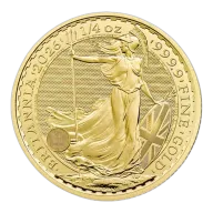 2026 UK Britannia 1/4oz Gold Coin