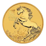 2026 Australia 1 oz Gold Lunar Horse BU (Series III)