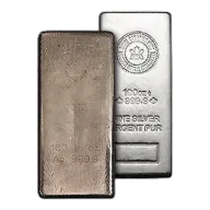 100 oz Royal Canadian Mint Silver Bar