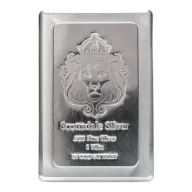 1 kilo Scottsdale Stacker Silver Bar