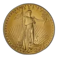 1993 1 oz Gold $50 Eagle Bullion Coin