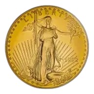 1992 1 oz Gold $50 Eagle Bullion Coin