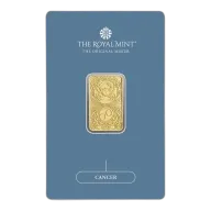 Zodiac Cancer 5g Gold Bullion Minted Bar