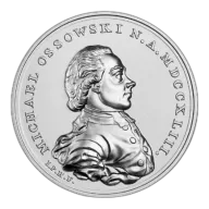 Treasures of Medallic Art - Michał Ossowski, 50 zloty, 2 ounces of silver, 2025, high relief, folder/case.
