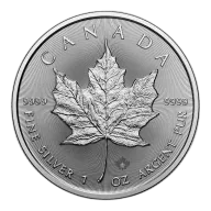 Canadian Maple Leaf 1 oz Silver 2026