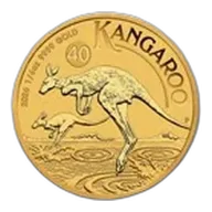 2026 Australia 1/4 oz Gold Kangaroo BU