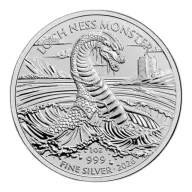 The Royal Mint: Legendary Creatures - Loch Ness Monster, 1 oz Silver, 2026