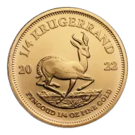 2022 South Africa 1/4 oz Gold Krugerrand BU