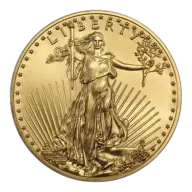 1/4 oz American Gold Eagle Coin BU - Random Year