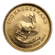 Pre-Owned 1/10 oz Krugerrand Gold Coin