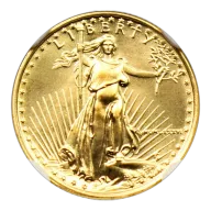 1/10 oz Gold American Eagle (Our Year Choice) Brilliant UNC