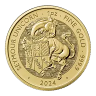 Pre-Owned 1 oz Tudor Beasts Gold Coin