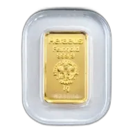 1g Gold Bar | Heraeus Kinebar