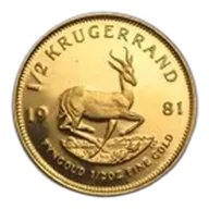 1981 South Africa 1/2 oz Gold Krugerrand