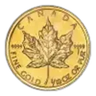 2003 0.1 oz Gold Coin Maple Bullion