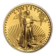 1995 1/10 oz American Gold Eagle BU