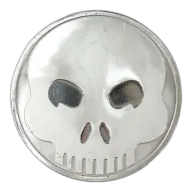Emoji 2023 Skull 1 oz .999 Silver Coin