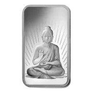 10 gram PAMP Silver Bar - Buddha