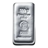 500 gram Silver Bar | Heimerle + Meule