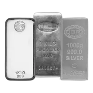 1 Kilo Silver Bar