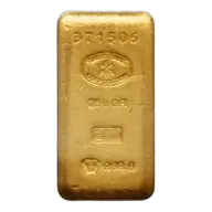 Swiss Bank Corporation Gold 250g Cast Bar - Pre-Owned