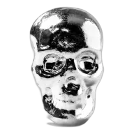 1 oz Atlantis Mint Hand Poured .999 Silver Skull