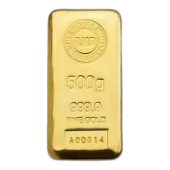 500g Royal Mint Refinery Cast Gold Bar