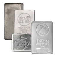 100 oz Silver Bar