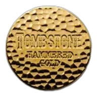 1 oz Gold Round - Scottsdale Tombstone Hammered Gold Piece