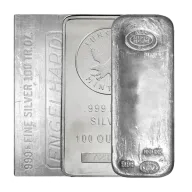 100 oz Silver Bar (Varied Condition - Mint of Our Choice)