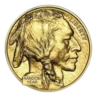 1 Oz Gold American Buffalo Coin (Random Year)