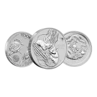 1oz Silver Coins (Random) 999.0