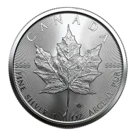 1 oz Canadian Maple Leaf Silver Coins
