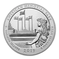 2019 5 oz Silver ATB American Memorial Park, MP