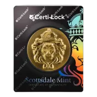 1 oz 99.99% Gold Scottsdale Stacker Round
