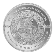 1 oz First Majestic Round Silver Round