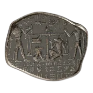 1 oz Monarch Egyptian Relic Silver Bar (New)