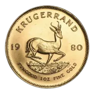 1 oz South African Mint Krugerrand Gold Coin