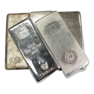 100oz Silver Cast Bar (Secondary)