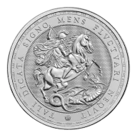 Silver Coin St George and the Dragon 1 oz Silver 2026