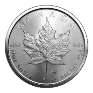 2024 Canadian Maple Leaf 1 oz Silver Coin