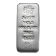 1 Kilo Silver Bar