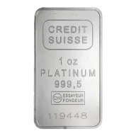 1 oz Platinum Bar