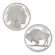 American Buffalo 5 Ounce Silver Round