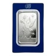 100 gram Silver Bar - Holy Land Mint (Dove of Peace)