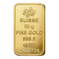 50g Fortuna Gold Bar