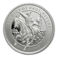 1 oz Silver Round - 250th Anniversary of Paul Revere's Ride